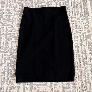 Philosophy Elegant Black Pencil Skirt